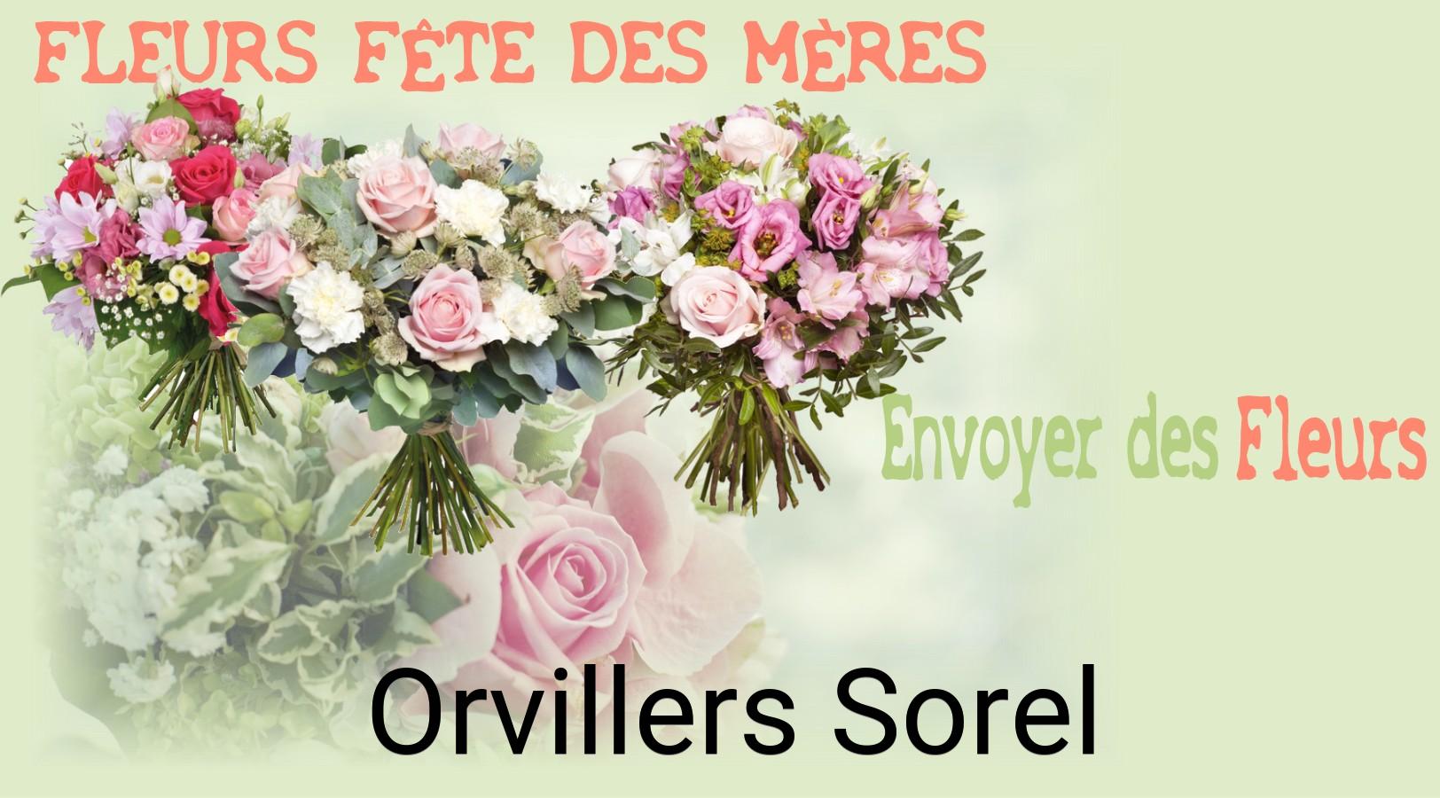 Bouquet de Fête des Mères livré à Orvillers-Sorel